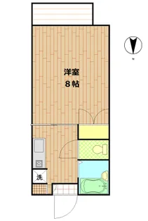 ヒルズ自由が丘【1階】の間取り