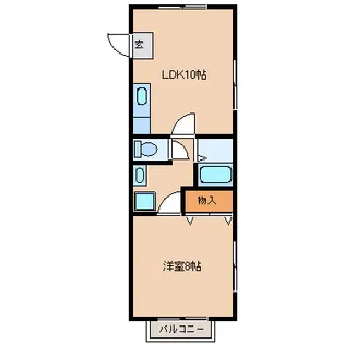 メインポート【2階】の間取り