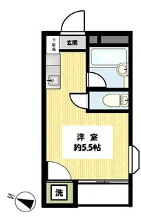 目黒壱番館【1階】の間取り