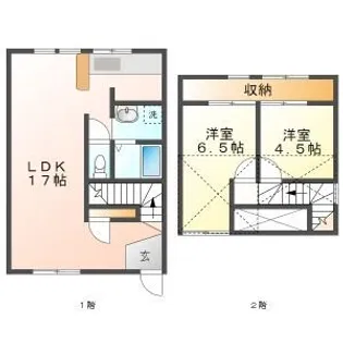 アビタクワトロの間取り