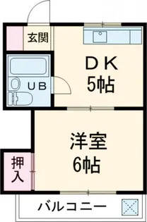 コーポ吉田【1階】の間取り