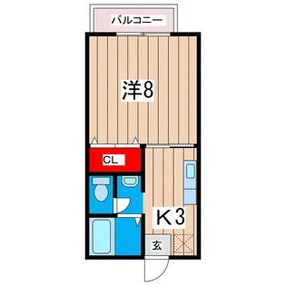 オクトハウス【1階】の間取り