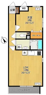 アンジェリーヴ - Angereve -【3階】の間取り