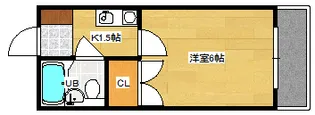 リーベイースト7【3階】の間取り