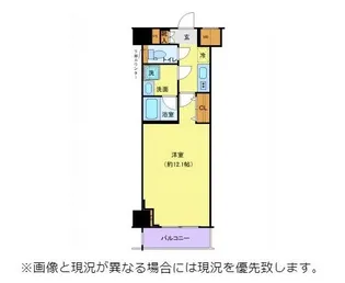 ジェノヴィア新横浜スカイガーデン【8階】の間取り