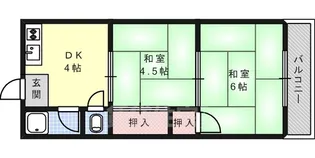松羅荘【1階】の間取り