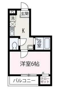 カルムヴィラ上福岡【2階】の間取り