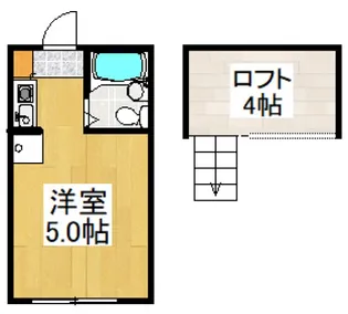 プチメゾン【2階】の間取り