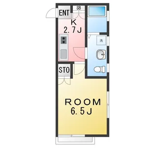 DAIYU二十二番館【2階】の間取り
