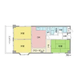 アベニュー上田【2階】の間取り