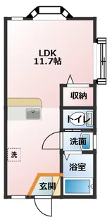 サクラメントハウス21【2階】の間取り