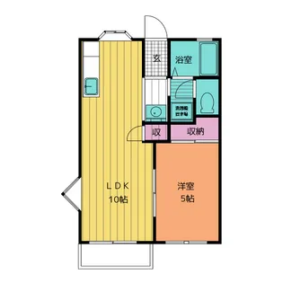 メゾン山本【2階】の間取り