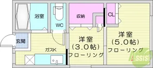 コート・ノア【2階】の間取り