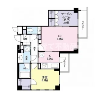 ドゥーエ千石【3階】の間取り