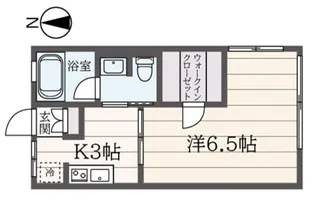 神奈川県横浜市栄区鍛冶ケ谷2【アパート】の間取り