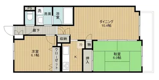 ヴィエンナーレ2000【2階】の間取り
