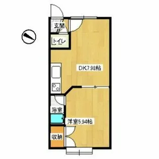 パステルサンライズ【1階】の間取り