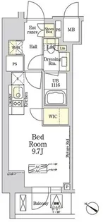 東京都港区南麻布1【マンション】の間取り