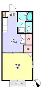 アイリス白金【2階】の間取り