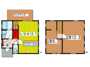 埼玉県さいたま市緑区松木1【一戸建】の間取り