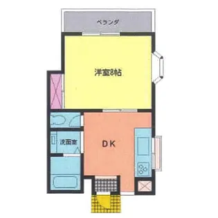 コーポ和【2階】の間取り