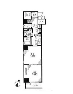 東京都千代田区神田須田町1【マンション】の間取り