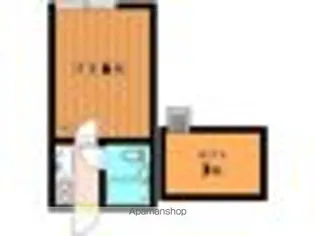 東京都世田谷区太子堂2【アパート】の間取り