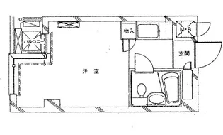 祐天寺センチュリー21【4階】の間取り