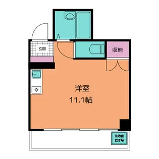 ヴィレッジN1【3階】の間取り