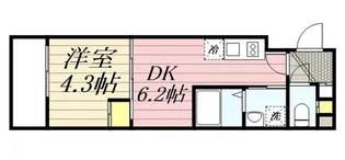 HF西巣鴨レジデンスII【4階】の間取り