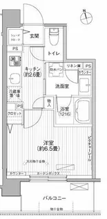 東京都世田谷区玉川田園調布2【マンション】の間取り