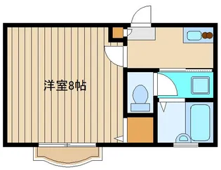 第6グリーンハイツ【1階】の間取り