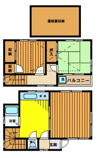 東京都杉並区和泉4【一戸建】の間取り