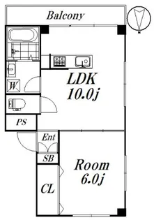 シャルム荻窪【3階】の間取り