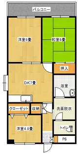 GROVE【2階】の間取り