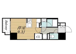 千葉県千葉市中央区中央3【マンション】の間取り