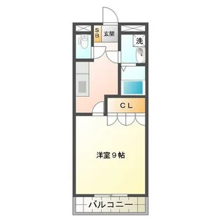 サンライズ ガル【2階】の間取り