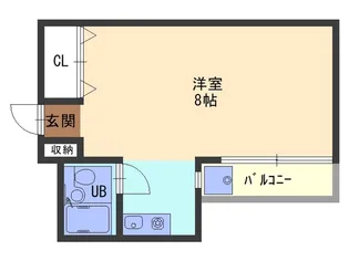 マキシム平城山【4階】の間取り