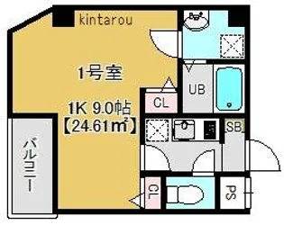 Marine Cove【2階】の間取り