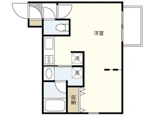 Branche宇品【2階】の間取り