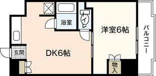 光レジデンス【5階】の間取り