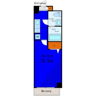 東京都大田区東六郷1【マンション】の間取り