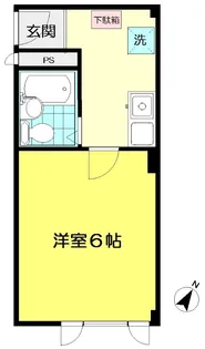 アカデミー徳丸【2階】の間取り