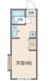 ル・ボワ代々木上原【2階】の間取り