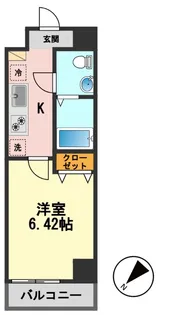 東京都葛飾区東新小岩1【マンション】の間取り
