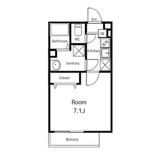 オルタンシアV【1階】の間取り