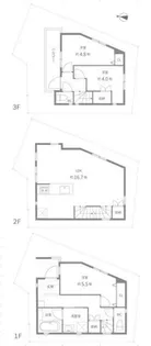 東京都北区中十条2【一戸建】の間取り