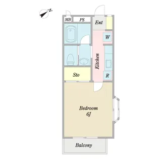 フォルトゥーナ【1階】の間取り