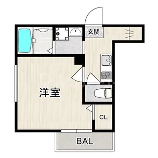 レーヴポルテ大成町【1階】の間取り