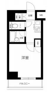 ルーブル中村橋弐番館【3階】の間取り